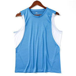 Ropa de entrenamiento de calidad superior superventas, camiseta sin mangas de secado rápido para hombre - Product Image 3