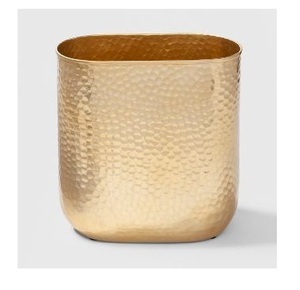 Macetas y macetas redondas de flores de metal de último estilo moderno - Product Image 5