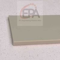Lámina de PP Gris de Grado Alimenticio, Resistente y Duradera, de 8 mm x 1 m x 2 m, para Paredes/Pisos/Techos de Cuartos Limpios, Antiestática y Resistente al Fuego