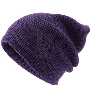 Best Selling Cheap Price 100% Wool High Quality Adjustable Winter Unisex Solid Color <b>Knitted</b> <b>Hat</b> for Sale - Product Image 3
