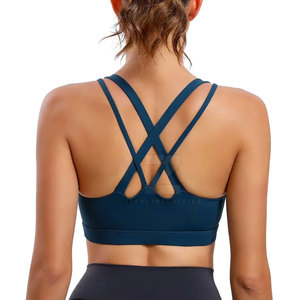 Sujetador Deportivo Transpirable de Alta Sujeción con Tirantes Ajustables, Relleno Extraíble, Secado Rápido y Características Ecológicas para Correr, Gimnasio y Deportes - Product Image 3