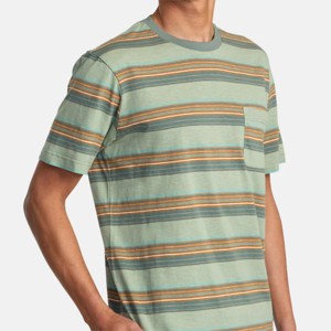 เสื้อยืดผู้ชายสีเม็ดสีใส่สบายมีกระเป๋าผ้านุ่มทันสมัยสวยงามเหมาะสำหรับสวมใส่ในชีวิตประจำวัน - Product Image 5