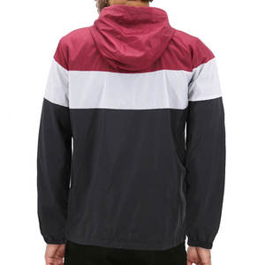 2025 hommes coupe-vent à capuche en nylon fermeture éclair léger athlétique sport veste de pluie dans un style unique - Product Image 3