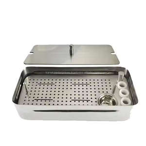 Instrumentos quirúrgicos de implantes dentales profesionales, Kit de cirugía Oral de 17 piezas, Kit de cirugía Dental Oral alemana CE de acero inoxidable - Product Image 2