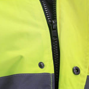 Vente en gros de vestes de sécurité réfléchissantes respirantes pour l'hiver sur route pour la construction avec plusieurs poches de vestes de sécurité réfléchissantes - Product Image 5