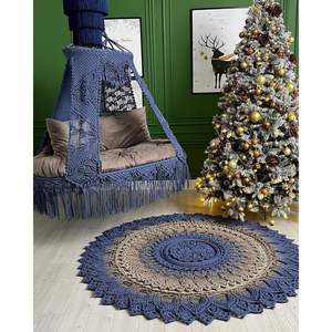 Sillón Colgante Individual Grande y Cómodo para Uso en Interiores y Exteriores, para Sala de Estar, Patio, Muebles de Metal para Exteriores - Product Image 1