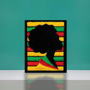 3D brodé liberté Juneteenth Patch fer sur ou coudre sur toile tissu et patchs cheniles - Product Image 4