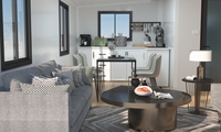 Coût des travaux projet maisons conteneur prêt à l'emploi avec salle de bain complète 2/3 chambres maison conteneur mobile pliable sur mesure en acier