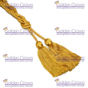 Venta al por mayor de cinctura de sacerdote de color dorado con banda pura | Proveedor de cinctura de banda personalizada - Product Image 4