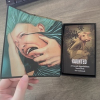 Cartes de tarot personnalisées avec logo imprimé, bordure dorée de haute qualité, avec boîte magnétique