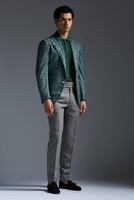 Chemise en tricot pour homme de luxe de haute qualité 2025, OEM personnalisé, mélange polyester/coton, manches courtes, anti-froissement, respirante, séchage rapide