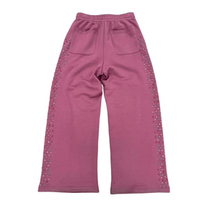 Pantalon de survêtement streetwear OEM HSI 2026 pour homme, coupe large et droite, style vintage, en coton lourd délavé, évasé et ample - Product Image 3