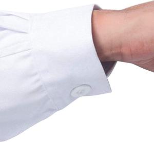 Blouse de laboratoire 100% coton de service OEM blouse de laboratoire légère de couleur unie blouse de laboratoire respirante - Product Image 4