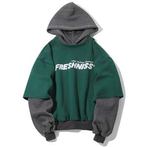 Nouveaux sweats à capuche unisexes en molleton de coton français de haute qualité, surdimensionnés, lourds, 400 g/m², personnalisables - Product Image 5