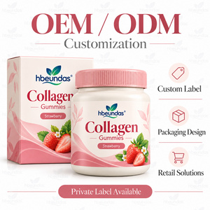 Xinyid OEM Etichetta Privata Gommose al Collagene in Confezione da 60, Gusto Naturale alla Fragola, Supporto per la Bellezza e la Pelle Sana, Uso per Adulti <span class=keywords><strong>2</strong></span> - Product Image 1