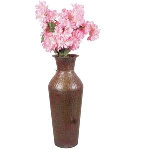 Vase à fleurs de table Décoration d'intérieur Centre de table de mariage Vase à fleurs de table Décoration artisanale Vase à fleurs en métal antique - Product Image 5