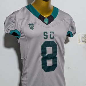 Conjunto de Uniforme de Fútbol Americano para Niños, Manga Corta con Estampado Animal, Técnica de Sublimación para las Temporadas de Verano e Invierno - Product Image 1