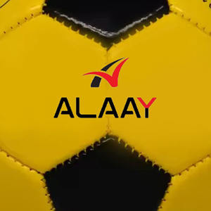 Alaay Balón de fútbol con logotipo personalizado Durable Tamaño 5 Fútbol Impreso Partido de entrenamiento Hecho de caucho y material de cuero PU - Product Image 3