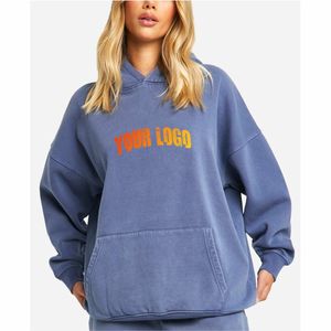 Sweats à capuche pour femmes Sweats à capuche à manches longues pour femmes sweat à capuche pour femmes avec logo imprimé personnalisé et uni - Product Image 6