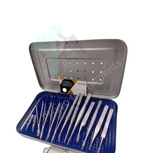 Pissco-Conjunto de instrumentos quirúrgicos para hombre y mujer, Set básico de instrumentos de Cirugía de mano, 10 unidades - Product Image 1