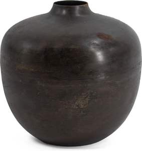 Vases à fleurs en fer métalliques artistiques exquis avec des motifs floraux en relief uniques pour une maison élégante et des décorations florales - Product Image 2