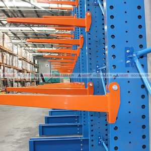 Heavy-Duty Corrosion Protection Carbon <b>Steel</b> Warehouses Single & Double Sided Cantilever <b>Rack</b> Made in Vietnam - Product Image 4