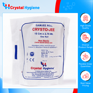 Qualité Exceptionnelle – Rouleau de Gaze de Coton Absorbant Blanc Blanchi Crysto Jee Uniforme à Prix de Gros - Product Image 4