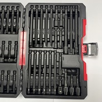 Ensemble d'outils à main professionnels multifonctionnels 50 pièces, acier S2, finition phosphatée au manganèse, adaptateur de douille, porte-embouts, tournevis