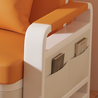 Canapé-lit pliable double pour salon, style nordique, moderne, double usage, extensible