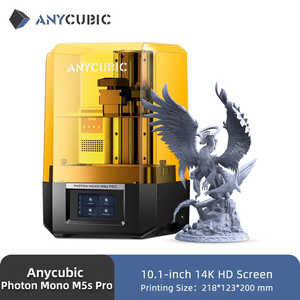 Impresora 3D de Resina de 14K para ANYCUBIC Photon Mono M5s Pro LCD de 10.1'' MSLA, Velocidad de Impresión de 150 mm/h para Tiendas de Impresión y Laboratorios - Product Image 4