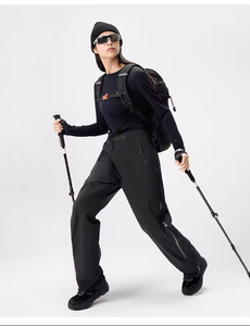 Pantalones de Senderismo de 3 Capas para Mujer, Pantalones Deportivos Impermeables, Transpirables, con Cintas Reflectantes, Resistentes al Viento, para Camping, Escalada, Pesca, Esquí - Product Image 6