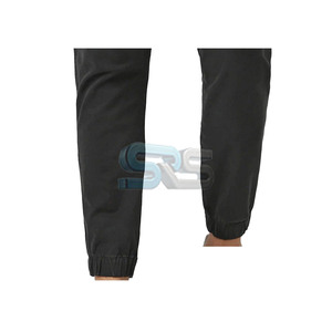 Pantalon pour homme Pantalon de jogging épais et lavé Pantalon de survêtement en molleton de coton Taille moyenne Baggy surdimensionné Streetwear pour l'entraînement d'hiver Jogging - Product Image 5