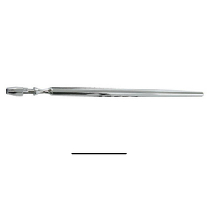 Logo personnalisé argent coudé carré plat poussoir à cuticules professionnel en acier inoxydable poussoir à cuticules pour ongles fabricant personnalisé - Product Image 3