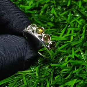 925แหวนเงินแท้ขอบชุบโรเดียมหลากสีขนาด1.52กรัมสำหรับงานปาร์ตี้ - Product Image 4