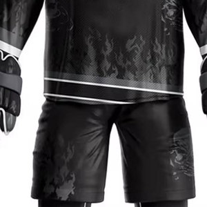 Tenue d'entraînement de hockey sur glace, nouveau style, service OEM, conception personnalisée, uniforme de hockey sur glace pour les meilleures ventes - Product Image 4