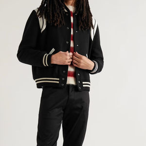 Chaquetas universitarias hechas de lana para hombre a la venta, chaquetas universitarias hechas a medida para hombre, chaquetas universitarias para hombre al por mayor - Product Image 5