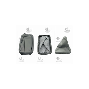 Funda de Cuero para Palanca de Cambios de Kia Bongo, Modelos C 2004-2011, 6 Velocidades, Material PU - Product Image 3