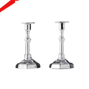 Decorative Silver Finished <b>Candle</b> Holder for Candlelight <b>Dinners</b> and Home Decor - Product Image 1