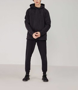 Sweat à capuche en molleton de coton doux pour hommes Tenue décontractée en molleton pour un confort quotidien - Product Image 6