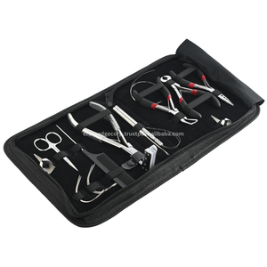 Nueva crimpadora de pelo personalizada al por mayor, alicates Nano y microperlas, removedor de queratina y cinta de Peine de separación en alicates de presión de trama - Product Image 1