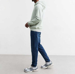 เสื้อฮู้ดและสเวตเตอร์สำหรับผู้ชายเสื้อแนวสตรีท420กรัมทรงหลวมผ้าคอตตอนพิมพ์ลายพัฟฟ์สำหรับ100% - Product Image 6