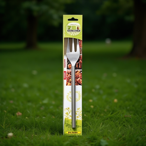Polished Chrome SP390 5-Piece <b>BBQ</b> Skewer Set 39cm Steel Sticks Safe <b>Tool</b> Sets for Cleaning - Product Image 3