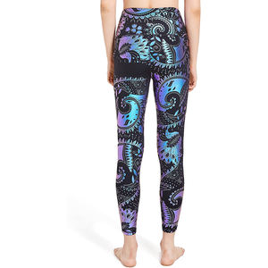 Leggings Venta caliente Sublimación Diseño de cintura alta Poliéster Gimnasio Yoga Leggings/Mujeres Activewear Pantalones/Casual Leggy - Product Image 2