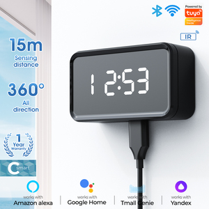 Control Remoto Inteligente Tuya WiFi IR RF433 con Temporizador para Aire Acondicionado, Ventilador, <span class=keywords><strong>TV</strong></span> y DVD, Compatible con <span class=keywords><strong>Alexa</strong></span>/Asistente de Google - Product Image 1