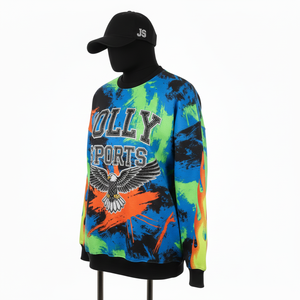 Sweat-shirt pour femmes en sublimation, tissu en polyester brossé doux, 280 GSM, couleurs vibrantes, logo personnalisé, sweat-shirt en sublimation pour femmes - Product Image 2