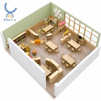 Mobilier Montessori en bois pour l'aménagement des classes de maternelle, conçu pour l'apprentissage des enfants - Fournisseur