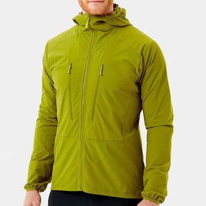 Chaquetas Softshell para hombre con logotipo personalizado Chaqueta Softshell ligera con cremallera para hombre más vendida Chaqueta Softshell a precio barato - Product Image 5