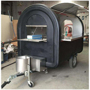 Remolque de camión de comida móvil cerrado de grado industrial personalizable, carrito de helados, soporte OEM/ODM, 1 año de garantía, puerto mundial - Product Image 2