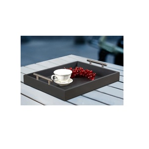 Plato de madera duradero clásico Ideal para charcutería de queso frutas aperitivos postres pan decoración de comedor - Product Image 3