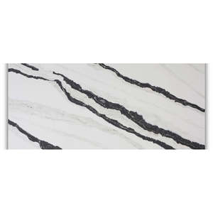 Plaque de quartz noir Panda Unionstone, imperméable, design moderne, application murale, grande dalle - Product Image 3
